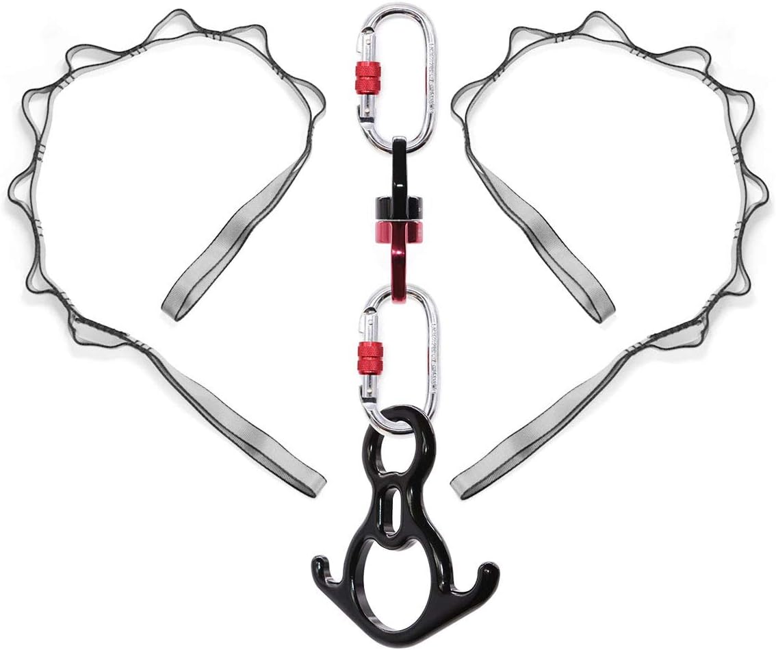Aerial Silk Dance Hardware Kit with Swivel & Carabiners X63345