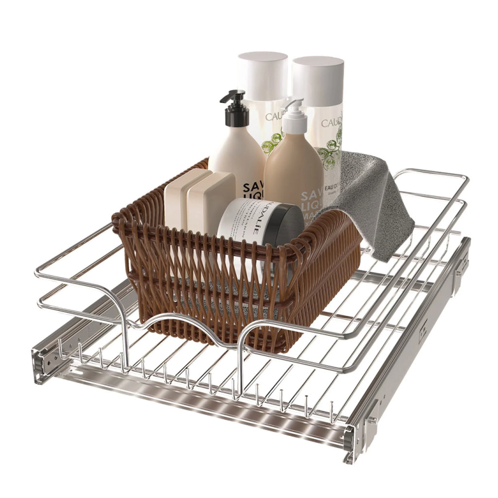 Pull Out Cabinet Shelf Organizer, 15 x 20 In R702188