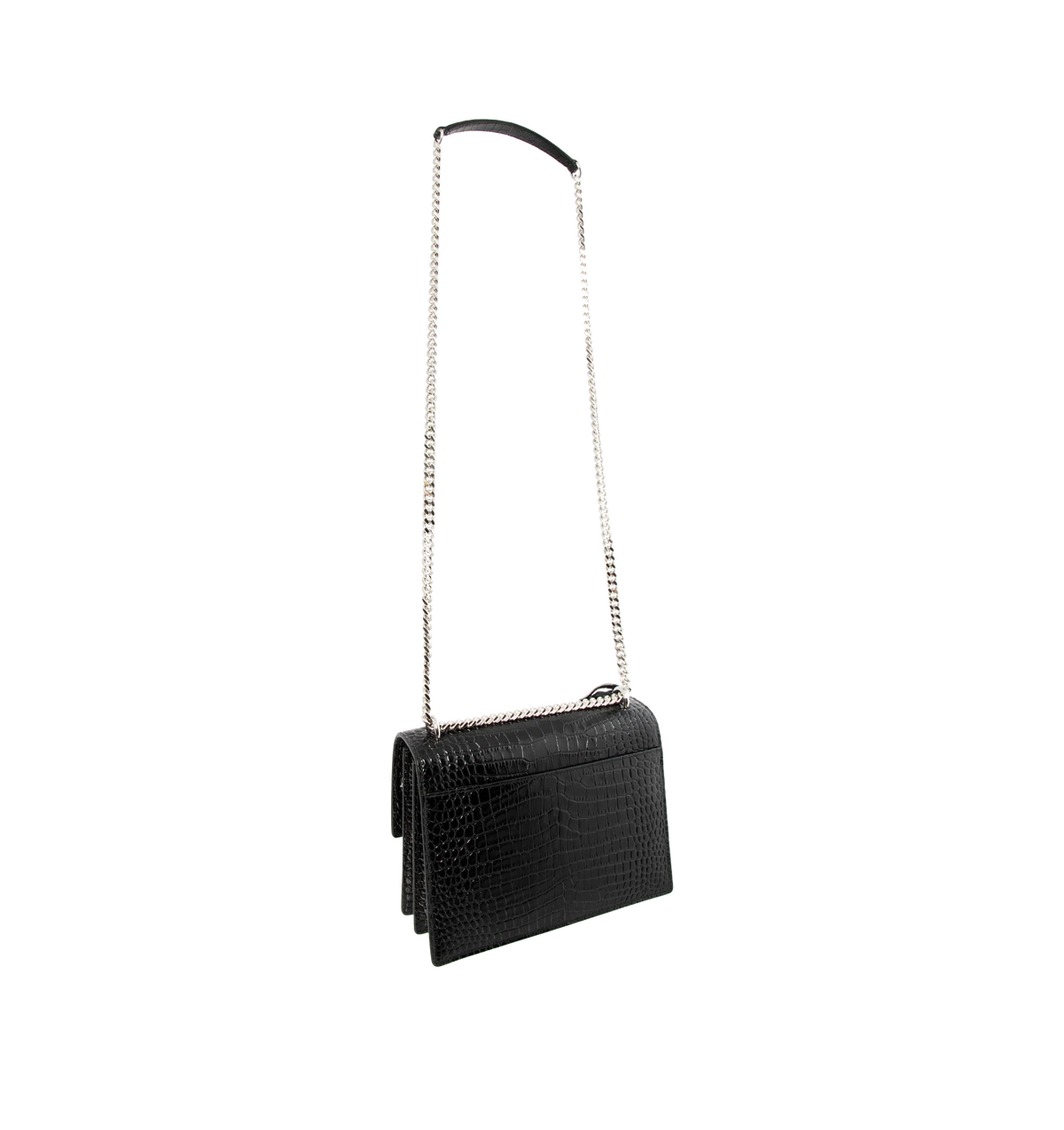 Medium Croc Embossed Bag T1480