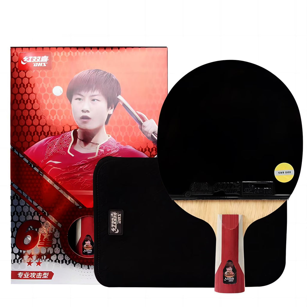 ITTF Approved Table Tennis Racket with Carrying Case V806687