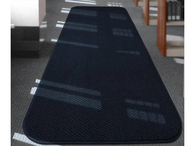 Navy Blue Skid-Resistant Carpet Runner 24 ft. x 48 in. B462004